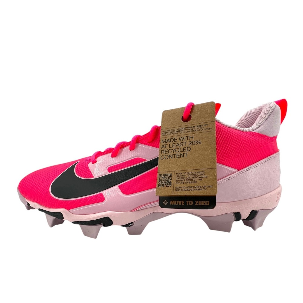 Nike Alpha Menace 4‎ Shark Football Cleats Mens 14 Racer Pink Shoes HJ4570-600